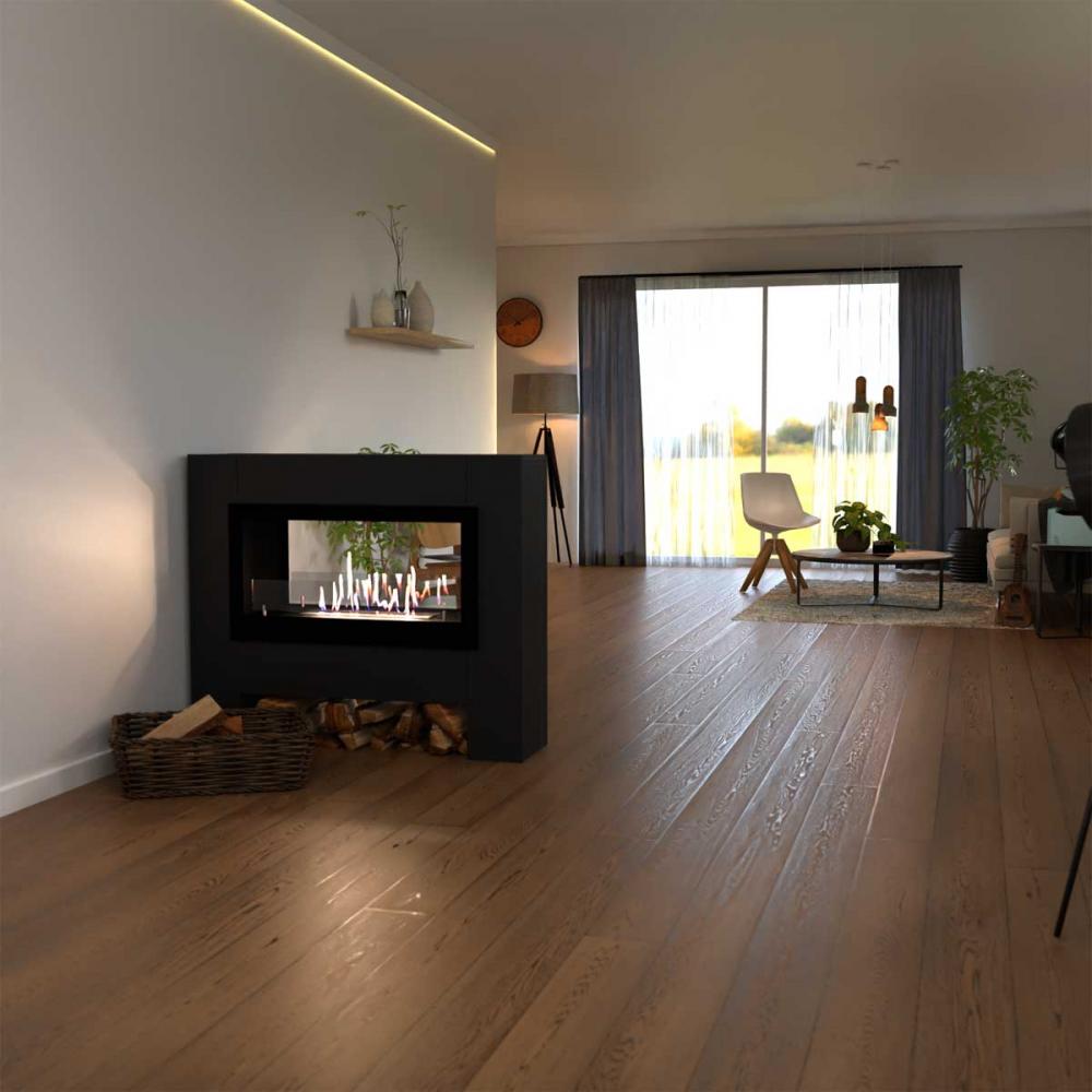 Glowfire ethanol fireplace Harstad